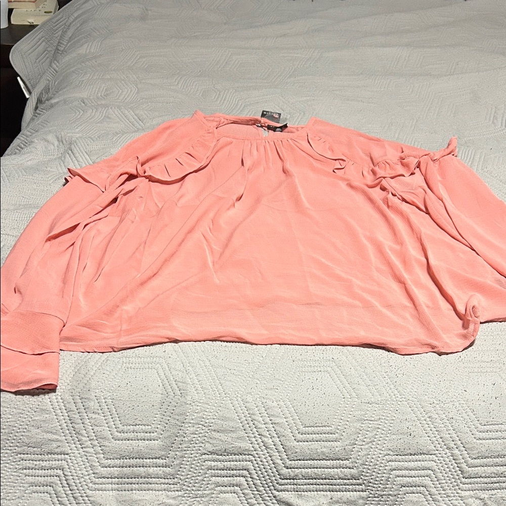 Torrid Soft Pink Women's Blouse